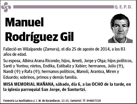 RODRIGUEZ GIL,MANUEL