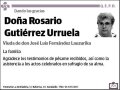 GUTIERREZ URRUELA,ROSARIO