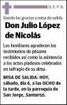 LOPEZ DE NICOLAS,JULIO