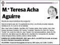 ACHA AGUIRRE,Mª TERESA