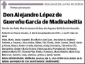 LOPEZ DE GUEREÑU GARCIA DE MADINABEITIA,ALEJANDRO