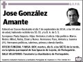 GONZALEZ AMANTE,JOSE