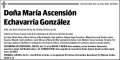 ECHAVARRIA GONZALEZ,MARIA ASCENSIÓN