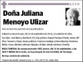 MENOYO ULIZAR,JULIANA