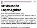 LOPEZ AGUIRRE,Mª ASUNCION
