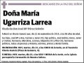 UGARRIZA LARREA,MARIA