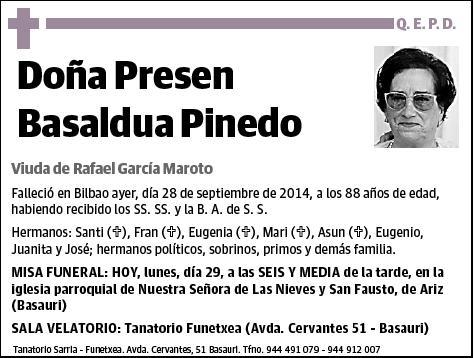 BASALDUA PINEDO,PRESEN