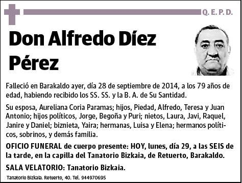 DIEZ PEREZ,ALFREDO