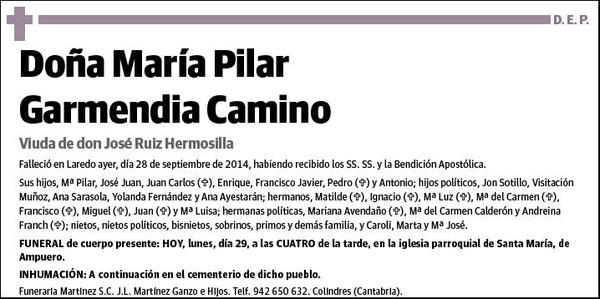 GARMEDIA CAMINO,MARIA PILAR