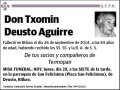 DEUSTO AGUIRRE,TXOMIN
