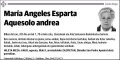 ESPARTA AQUESOLO,MARIA ANGELES