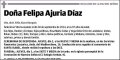 AJURIA DIAZ,FELIPA