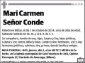 SEÑOR CONDE,MARI CARMEN