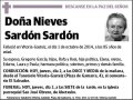 SARDON SARDON,NIEVES
