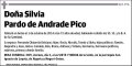 PARDO DE ANDRADE PICO,SILVIA