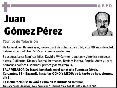 GOMEZ PEREZ,JUAN