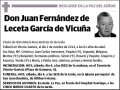 FERNANDEZ DE LECETA GARCIA DE VICUÑA,JUAN