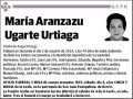 UGARTE URTIAGA,MARIA ARANZAZU