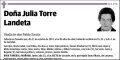 TORRE LANDETA,JULIA