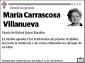 CARRASCOSA VILLANUEVA,MARIA