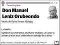 LENIZ ORUBEONDO,MANUEL