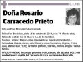 CARRACEDO PRIETO,ROSARIO