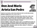 ARTETA SAN PEDRO,JOSE MARIA