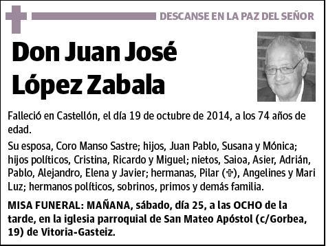 LOPEZ ZABALA,JUAN JOSE