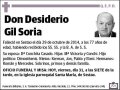 GIL SORIA,DESIDERIO