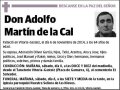 MARTIN DE LA CAL,ADOLFO