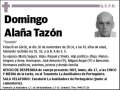 ALAÑA TAZON,DOMINGO