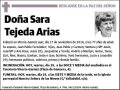 TEJEDA ARIAS,SARA