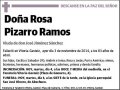 PIZARRO RAMOS,ROSA