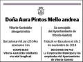 PINTOS MELLO,AURA