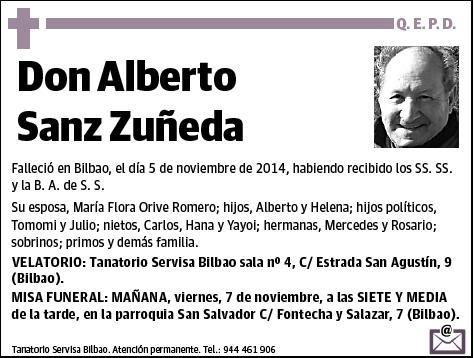 SANZ ZUÑEDA,ALBERTO