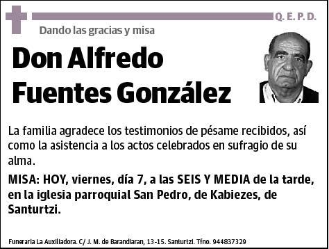 FUENTES GONZALEZ,ALFREDO