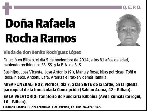 ROCHA RAMOS,RAFAELA