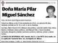 MIGUEL SANCHEZ,MARIA PILAR