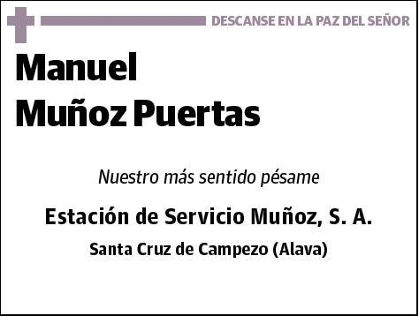 MUÑOZ PUERTAS,MANUEL