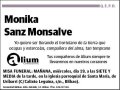 SANZ MONSALVE,MONIKA