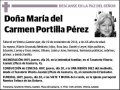 PORTILLA PEREZ,MARIA DEL CARMEN