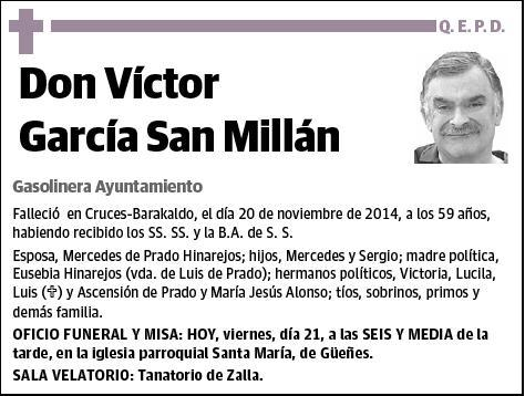 GARCIA SAN MILLAN,VICTOR