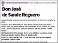 DE SANDE REGUERO,JOSE