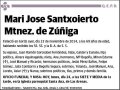 SANTXOIERTO MTNEZ DE ZUÑIGA,MARI JOSE