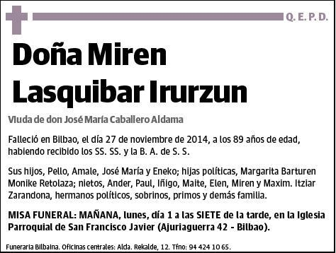 LASQUIBAR IRURZUN,MIREN