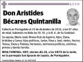 BECARES QUINTANILLA,ARISTIDES