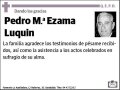 EZAMA LUQUIN,PEDRO Mª