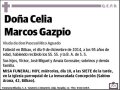 MARCOS GAZPIO,CELIA