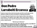 LARRABEITI ERCORECA,PEDRO