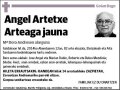 ARTETXE ARTEAGA,ANGEL